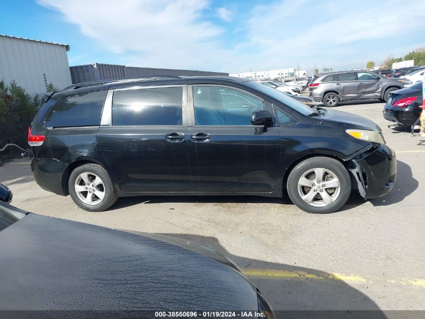 2013 TOYOTA SIENNA LE V6 8 PASSENGER - 5TDKK3DC8DS375565