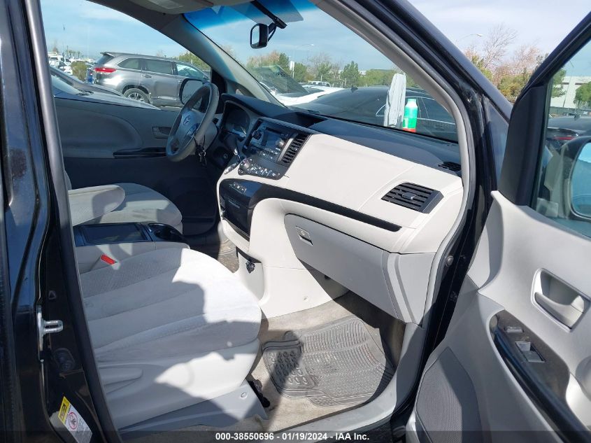 2013 TOYOTA SIENNA LE V6 8 PASSENGER - 5TDKK3DC8DS375565
