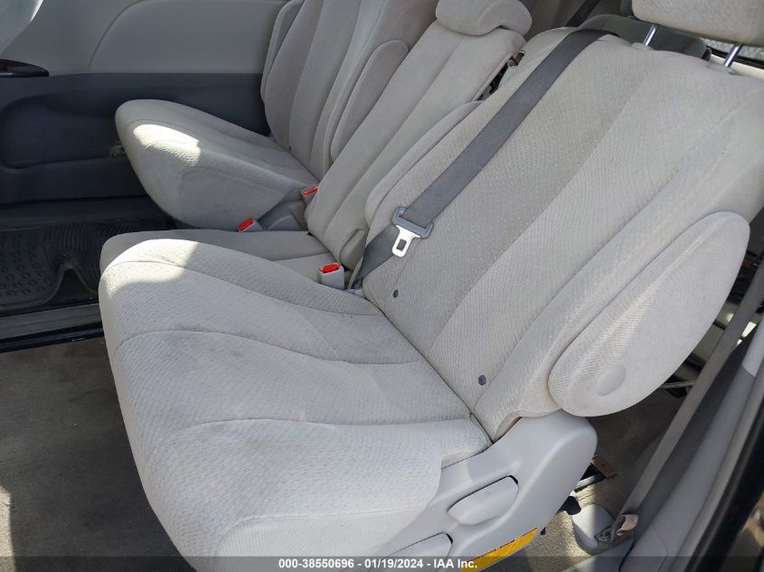 2013 TOYOTA SIENNA LE V6 8 PASSENGER - 5TDKK3DC8DS375565