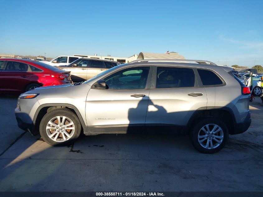 2015 JEEP CHEROKEE SPORT - 1C4PJLABXFW637206