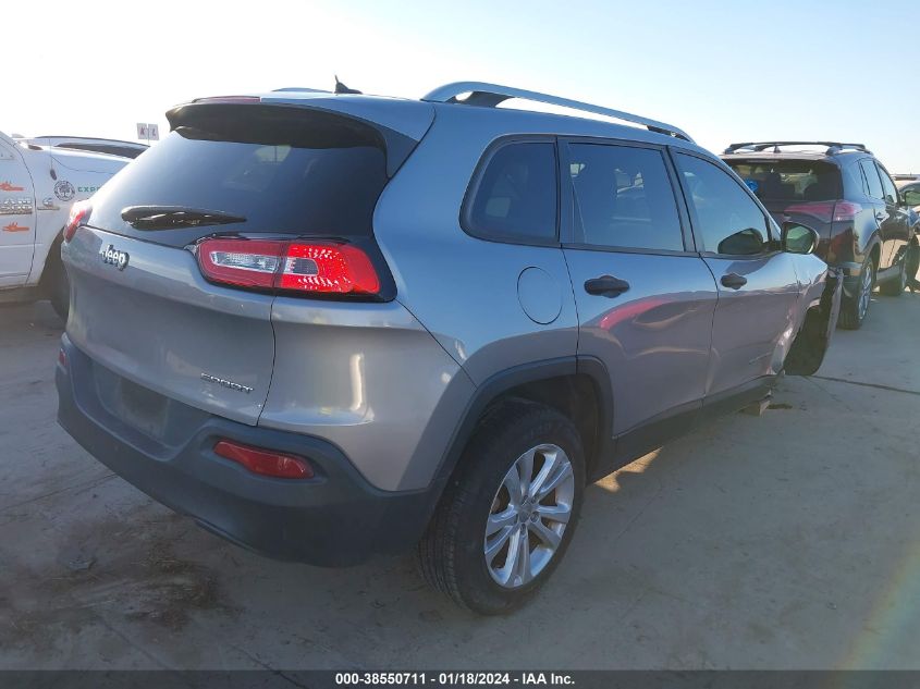 2015 JEEP CHEROKEE SPORT - 1C4PJLABXFW637206