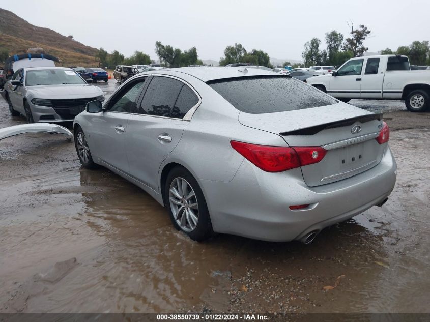 2014 INFINITI Q50 - JN1BV7AP1EM690164