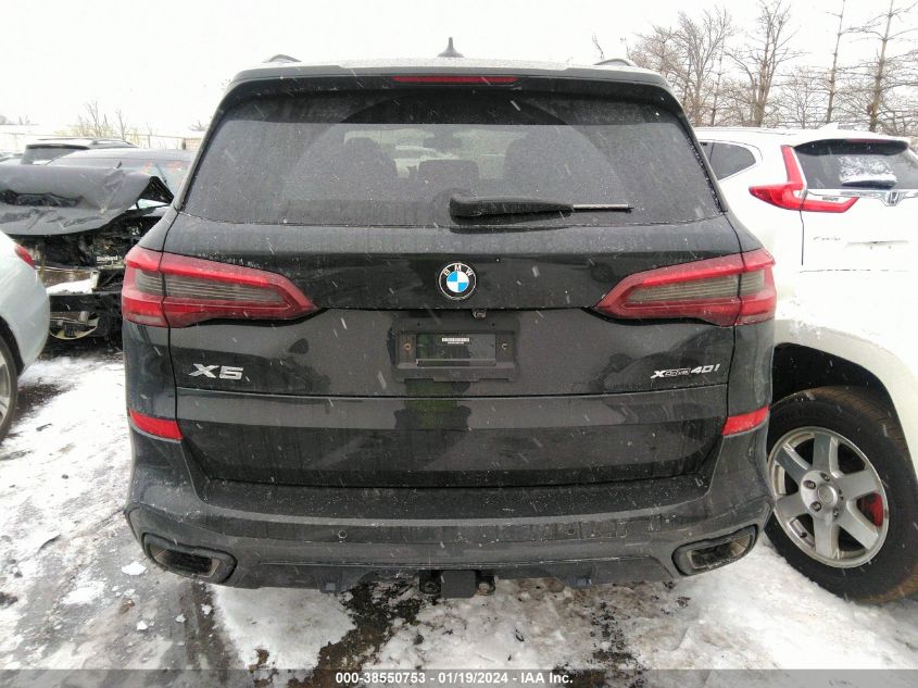 2021 BMW X5 XDRIVE40I - 5UXCR6C02M9J01249