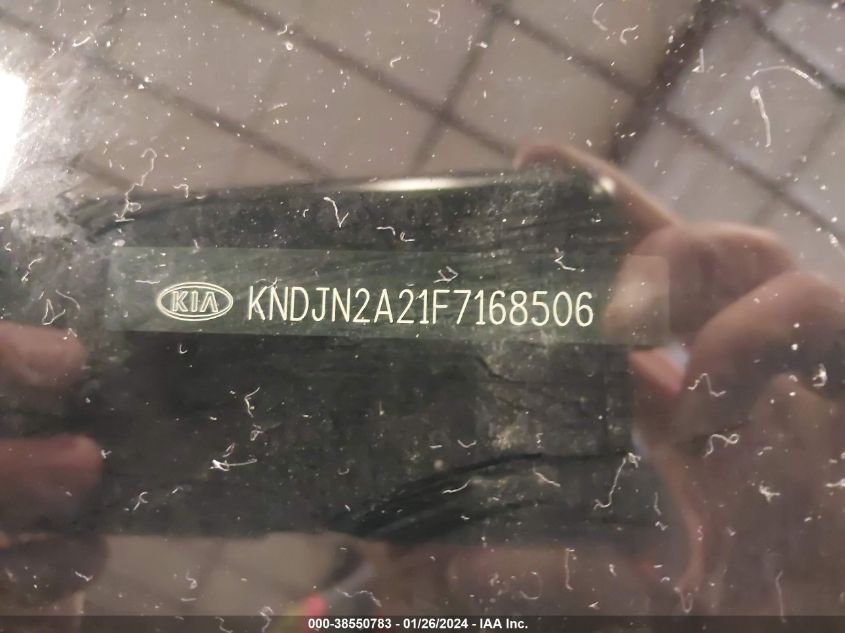 2015 KIA SOUL - KNDJN2A21F7168506