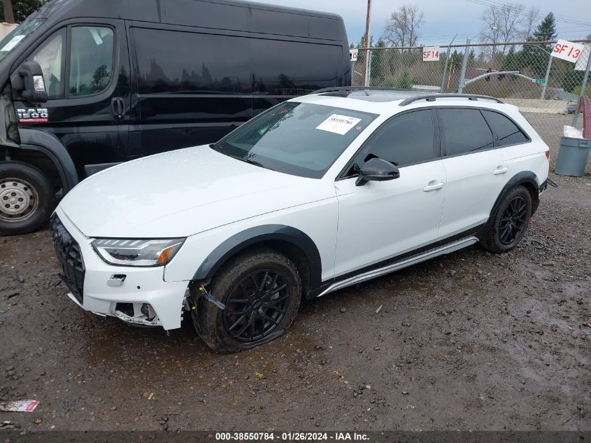 2023 AUDI A4 ALLROAD PREMIUM PLUS 45 TFSI QUATTRO S TRONIC WA18AAF41PA004699