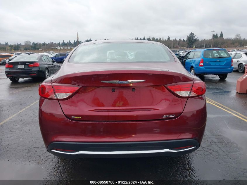 2015 CHRYSLER 200 LIMITED - 1C3CCCAB8FN586632