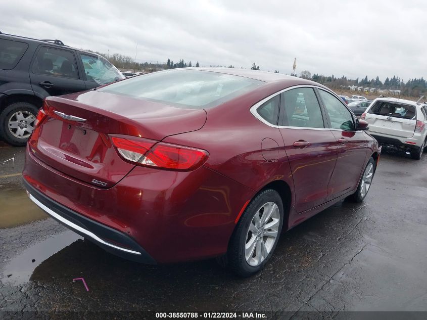 2015 CHRYSLER 200 LIMITED - 1C3CCCAB8FN586632