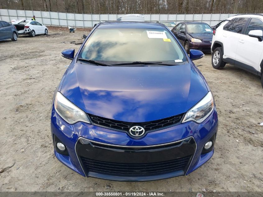 2015 TOYOTA COROLLA S PLUS - 2T1BURHE0FC448979
