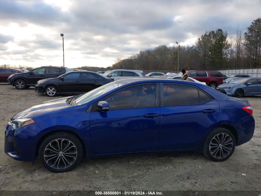 2015 TOYOTA COROLLA S PLUS - 2T1BURHE0FC448979