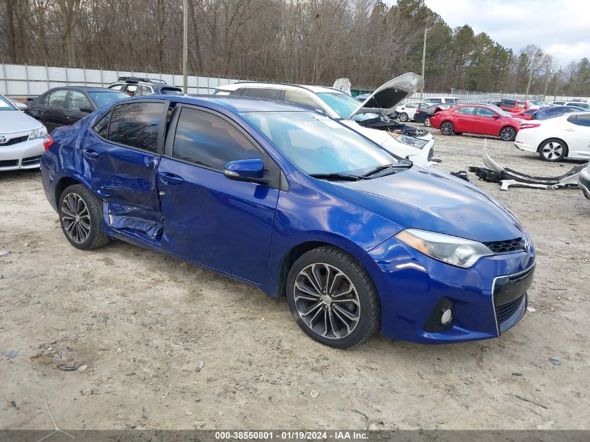 2015 TOYOTA COROLLA S PLUS - 2T1BURHE0FC448979