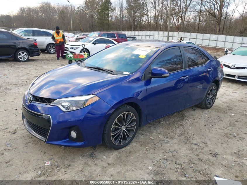 2015 TOYOTA COROLLA S PLUS - 2T1BURHE0FC448979