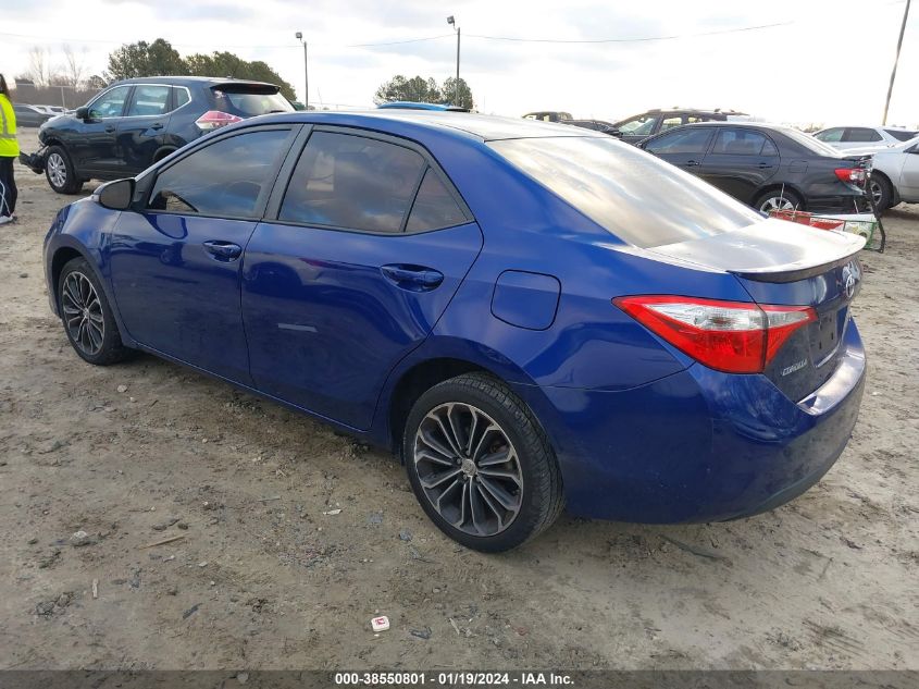 2015 TOYOTA COROLLA S PLUS - 2T1BURHE0FC448979