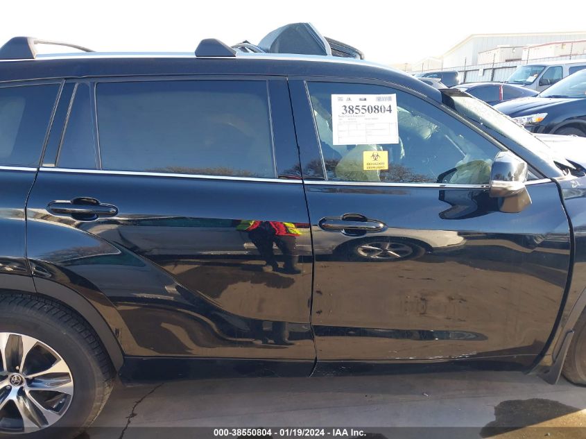 2021 TOYOTA HIGHLANDER XLE - 5TDGZRAH2MS538182