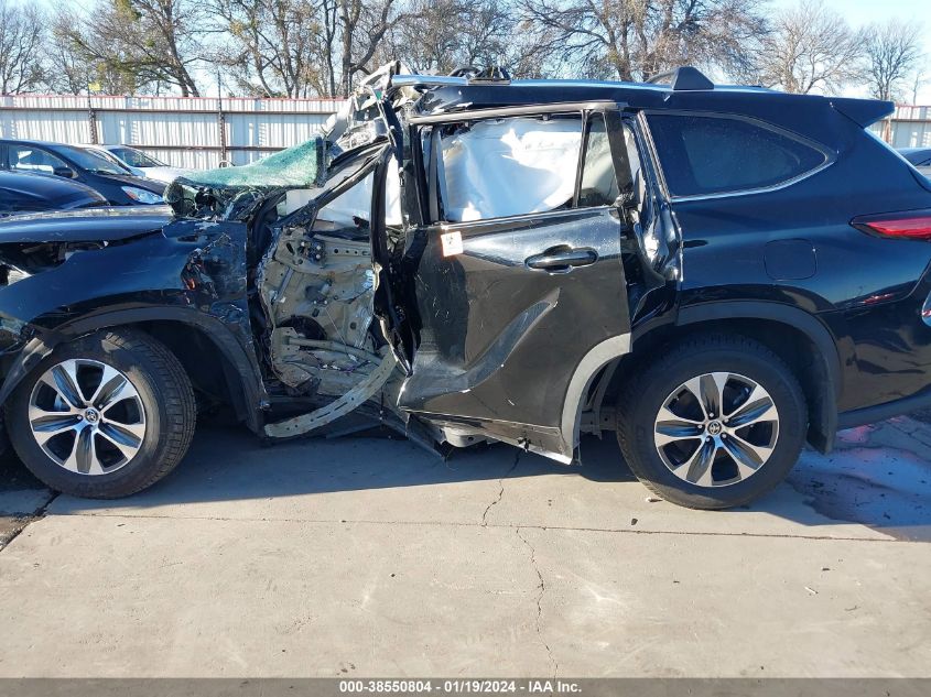 2021 TOYOTA HIGHLANDER XLE - 5TDGZRAH2MS538182
