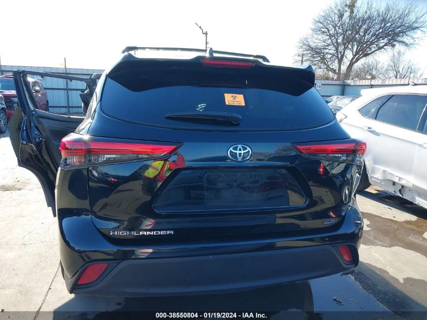 2021 TOYOTA HIGHLANDER XLE - 5TDGZRAH2MS538182