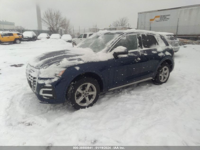 2021 AUDI Q5 PREMIUM 45 TFSI QUATTRO S TRONIC - WA1AAAFYXM2135074