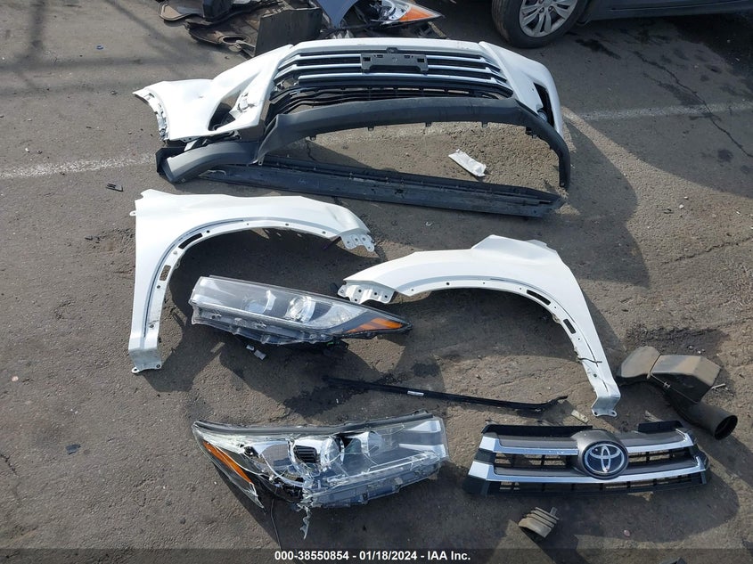 VIN 5TDDZRFH5JS893015 2018 TOYOTA HIGHLANDER LIMITED PLATINUM