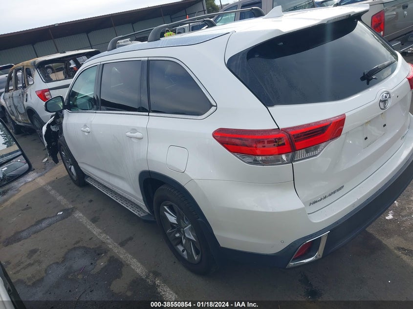 VIN 5TDDZRFH5JS893015 2018 TOYOTA HIGHLANDER LIMITED PLATINUM