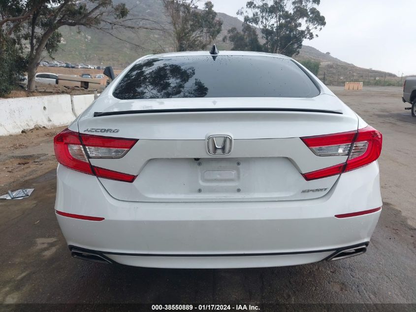 2022 HONDA ACCORD SPORT - 1HGCV1F31NA089277