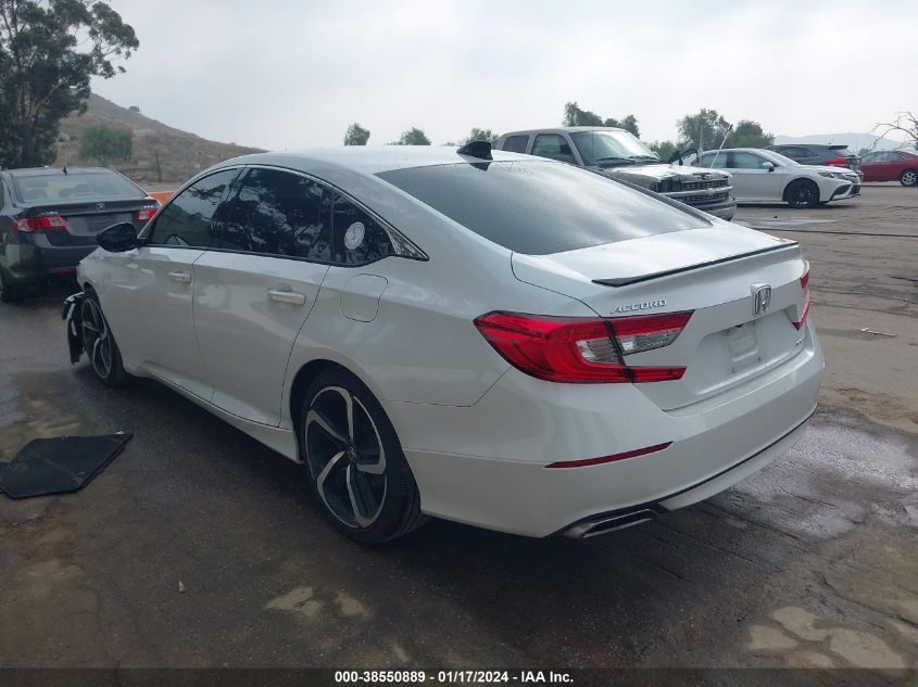 2022 HONDA ACCORD SPORT - 1HGCV1F31NA089277