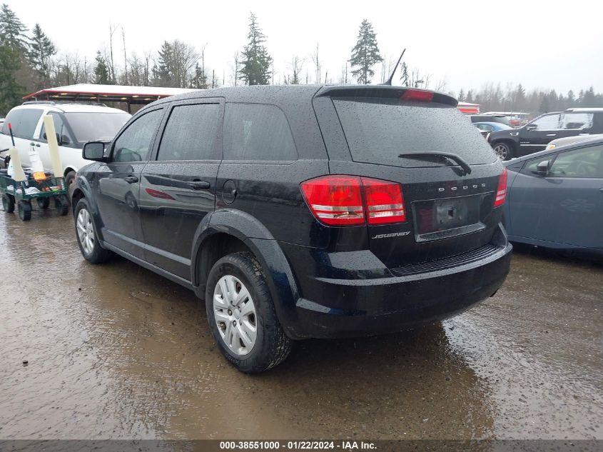 2015 DODGE JOURNEY - 3C4PDFAB2FT553832