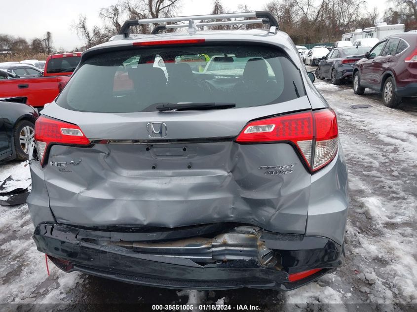 2019 HONDA HR-V SPORT - 3CZRU6H15KG709415