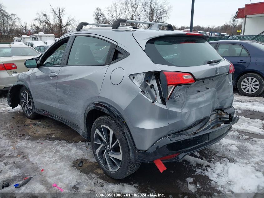 2019 HONDA HR-V SPORT - 3CZRU6H15KG709415