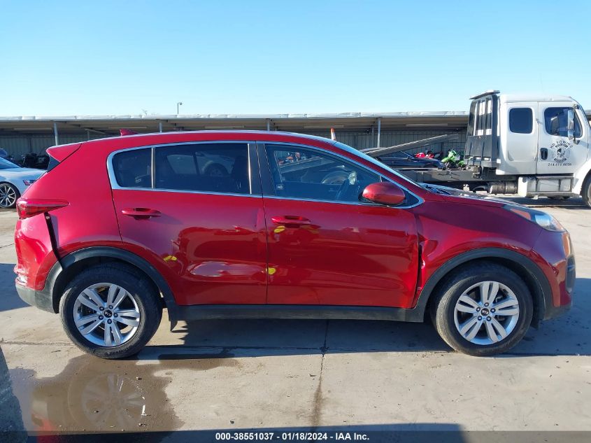 2017 KIA SPORTAGE LX - KNDPM3AC4H7140438