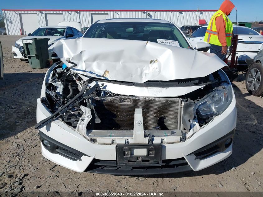 2017 HONDA CIVIC EXL - 19XFC1F76HE208351