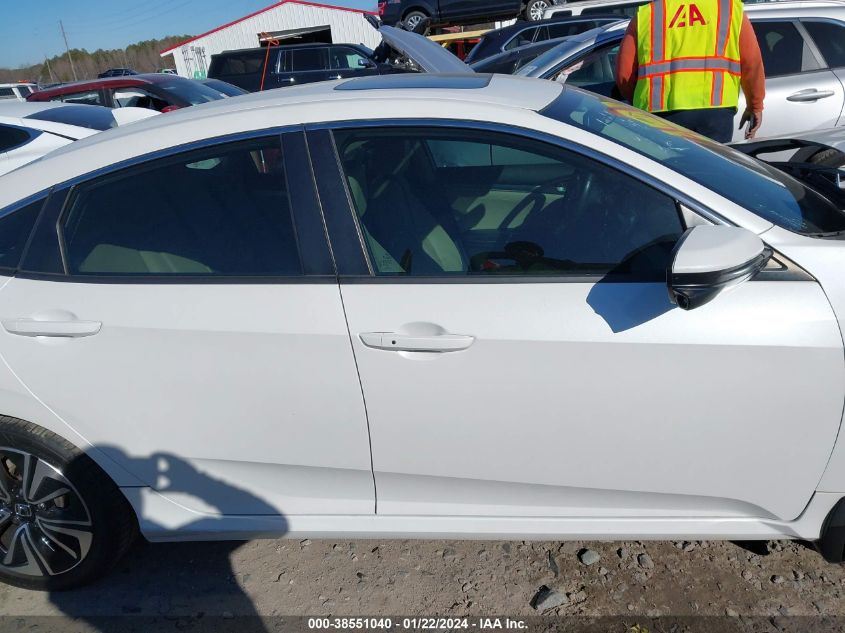 2017 HONDA CIVIC EXL - 19XFC1F76HE208351