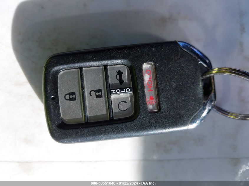 2017 HONDA CIVIC EXL - 19XFC1F76HE208351