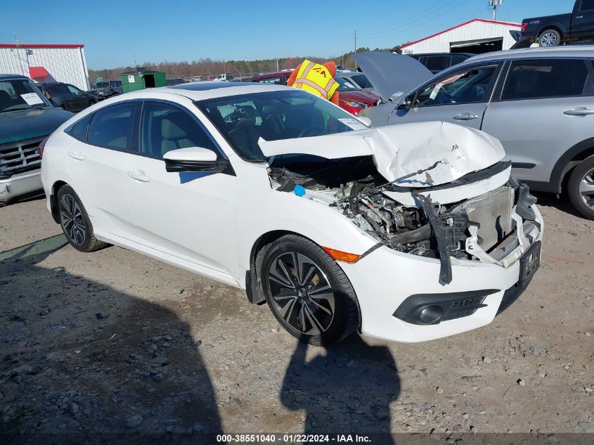 2017 HONDA CIVIC EXL - 19XFC1F76HE208351