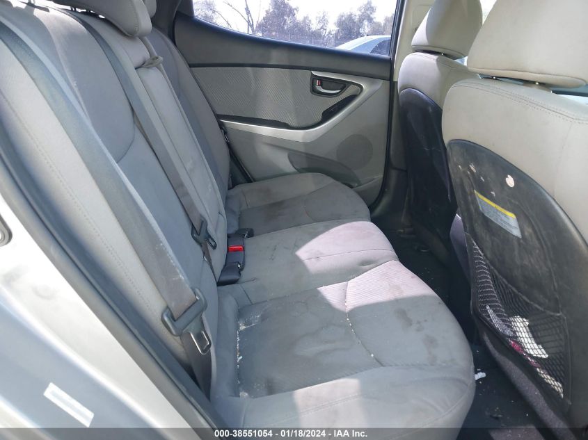 2013 HYUNDAI ELANTRA GLS (ULSAN PLANT) - KMHDH4AE9DU739177
