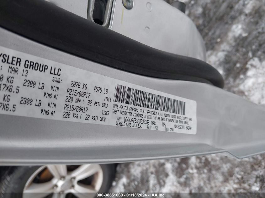 2014 JEEP PATRIOT LATITUDE - 1C4NJRFBXED532386