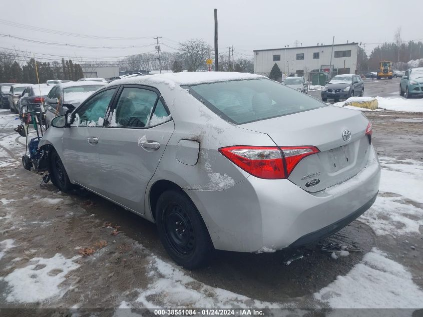 2015 TOYOTA COROLLA L/LE/LE PLS/PRM/S/S PLS - 2T1BURHE6FC368330