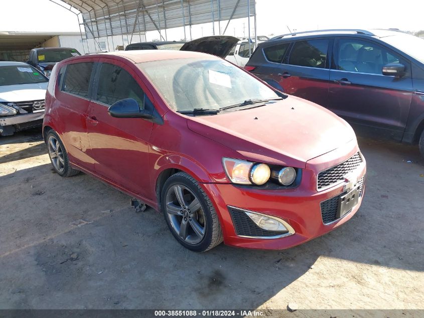 2014 CHEVROLET SONIC RS - 1G1JG6SB5E4146114