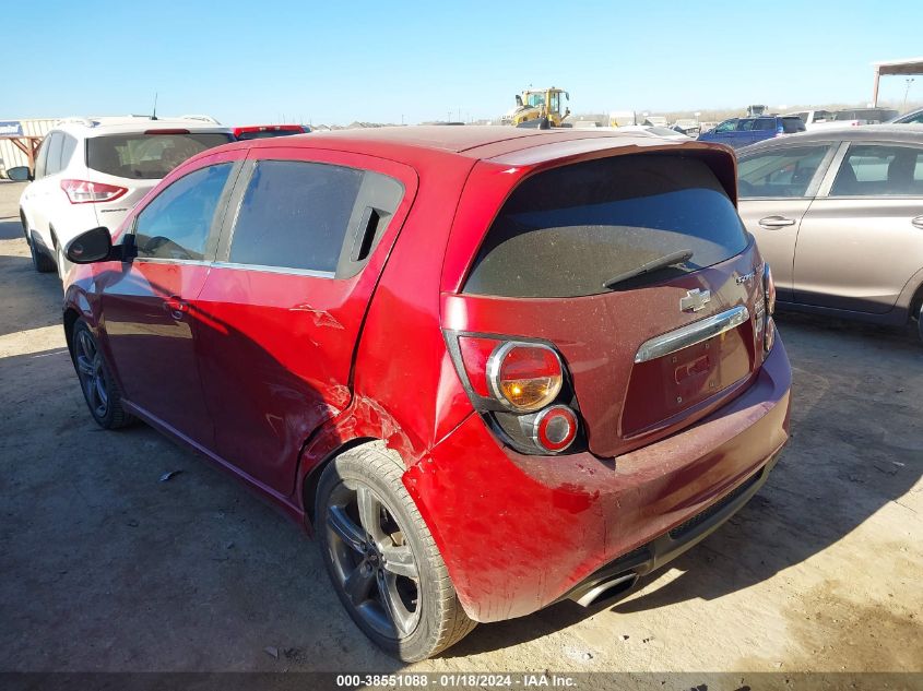 2014 CHEVROLET SONIC RS - 1G1JG6SB5E4146114