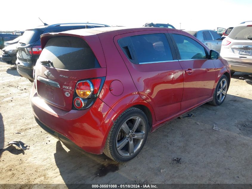 2014 CHEVROLET SONIC RS - 1G1JG6SB5E4146114