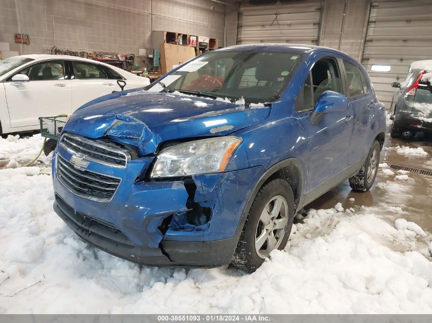 2015 CHEVROLET TRAX 1LS - KL7CJPSB0FB158575