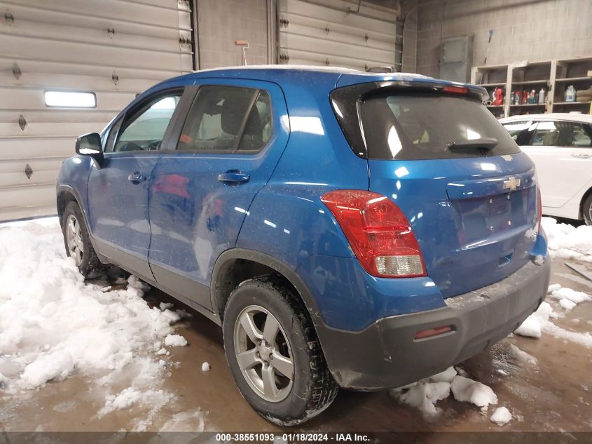 2015 CHEVROLET TRAX 1LS - KL7CJPSB0FB158575