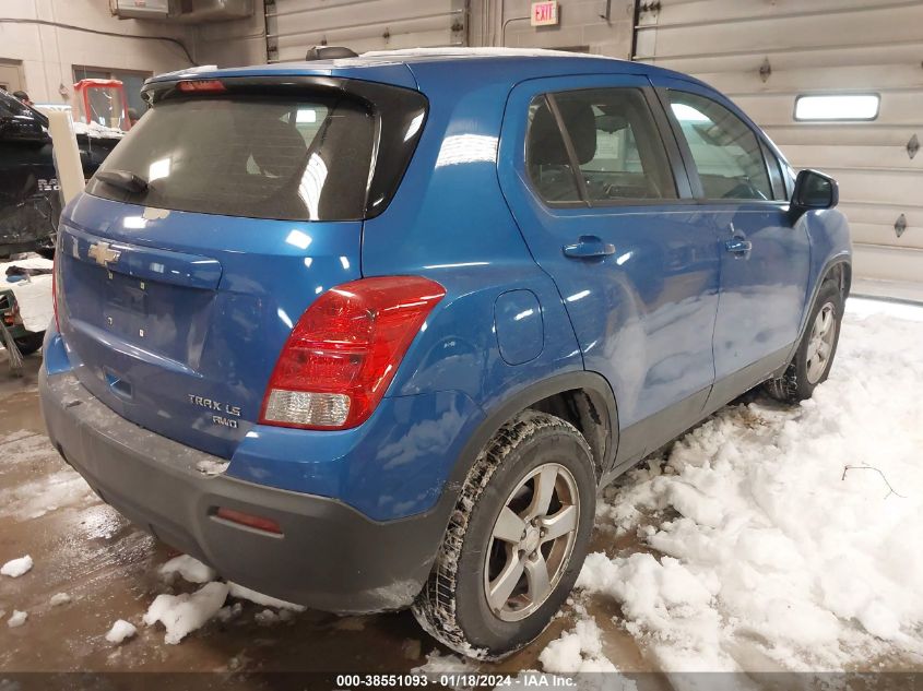 2015 CHEVROLET TRAX 1LS - KL7CJPSB0FB158575