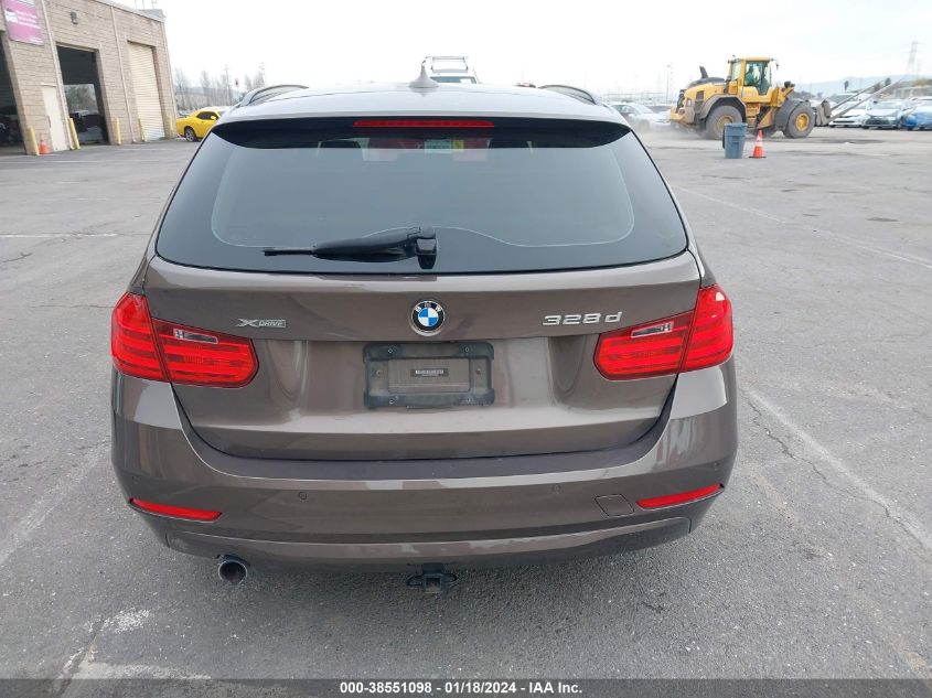 2014 BMW 328D XDRIVE WBA3K5C56EKT33887