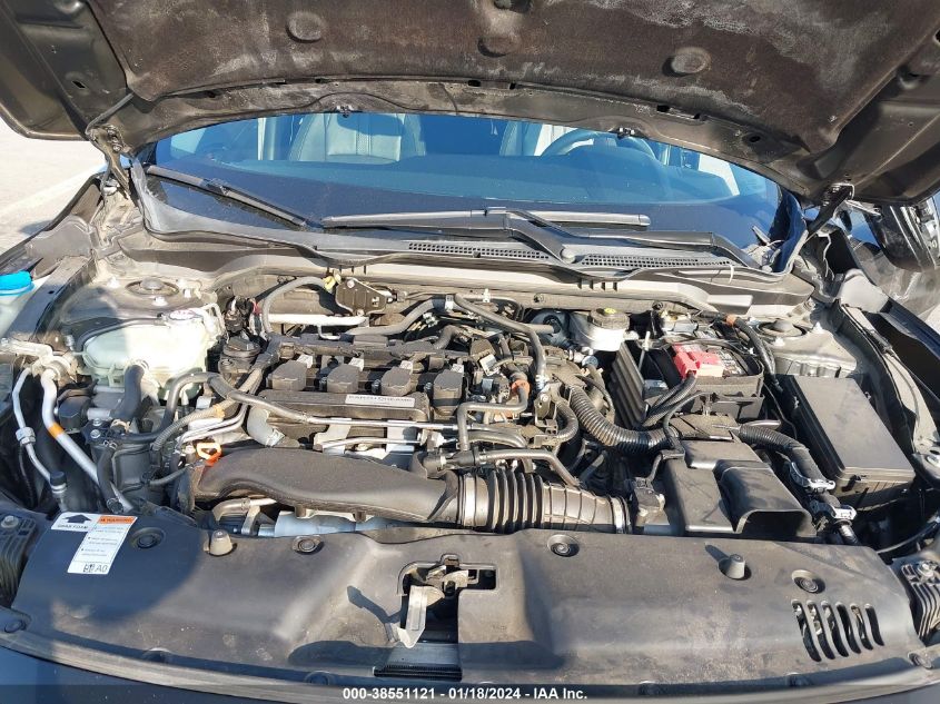2017 HONDA CIVIC EXL - 2HGFC1F74HH655962