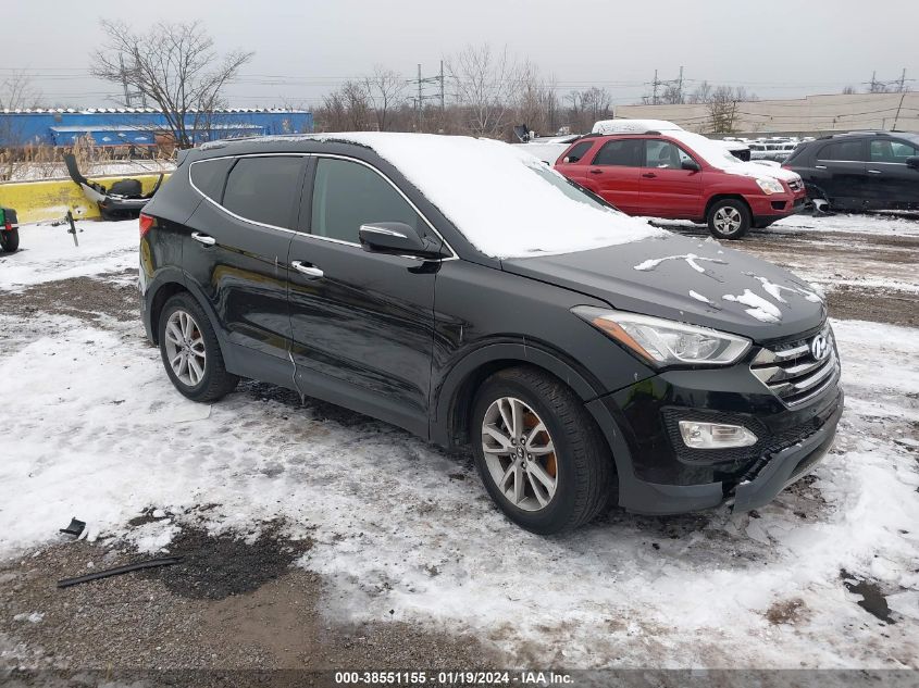 2014 HYUNDAI SANTA FE SPORT 2.0L TURBO - 5XYZUDLA7EG201080