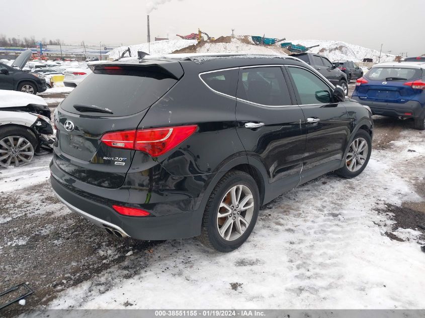 2014 HYUNDAI SANTA FE SPORT 2.0L TURBO - 5XYZUDLA7EG201080