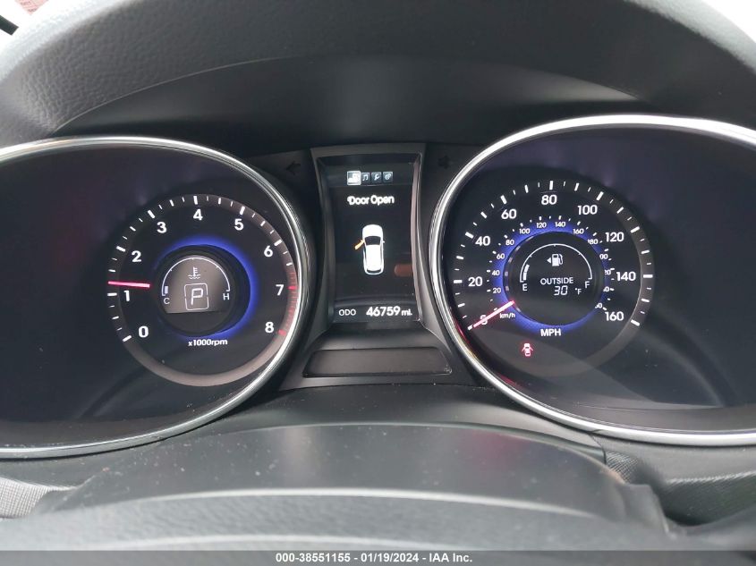 2014 HYUNDAI SANTA FE SPORT 2.0L TURBO - 5XYZUDLA7EG201080