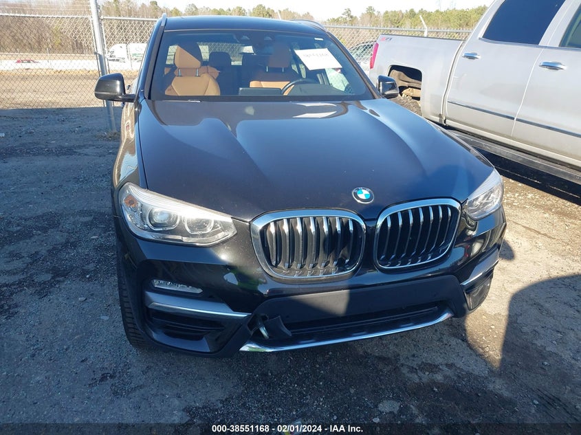 VIN 5UXTR9C52JLD57857 2018 BMW X3 XDRIVE30I