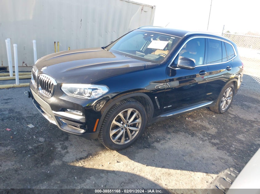 VIN 5UXTR9C52JLD57857 2018 BMW X3 XDRIVE30I