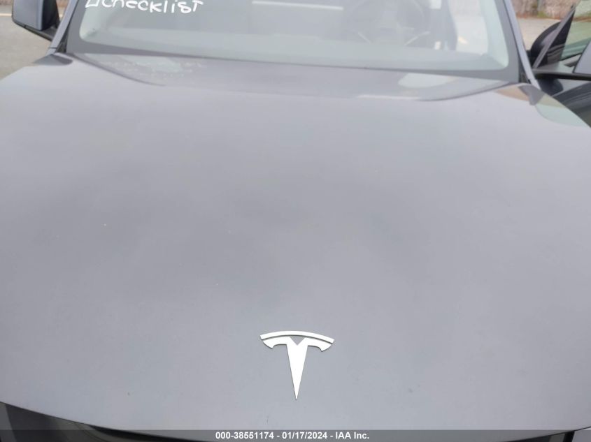 2022 TESLA MODEL Y - 7SAYGDEF6NF548860