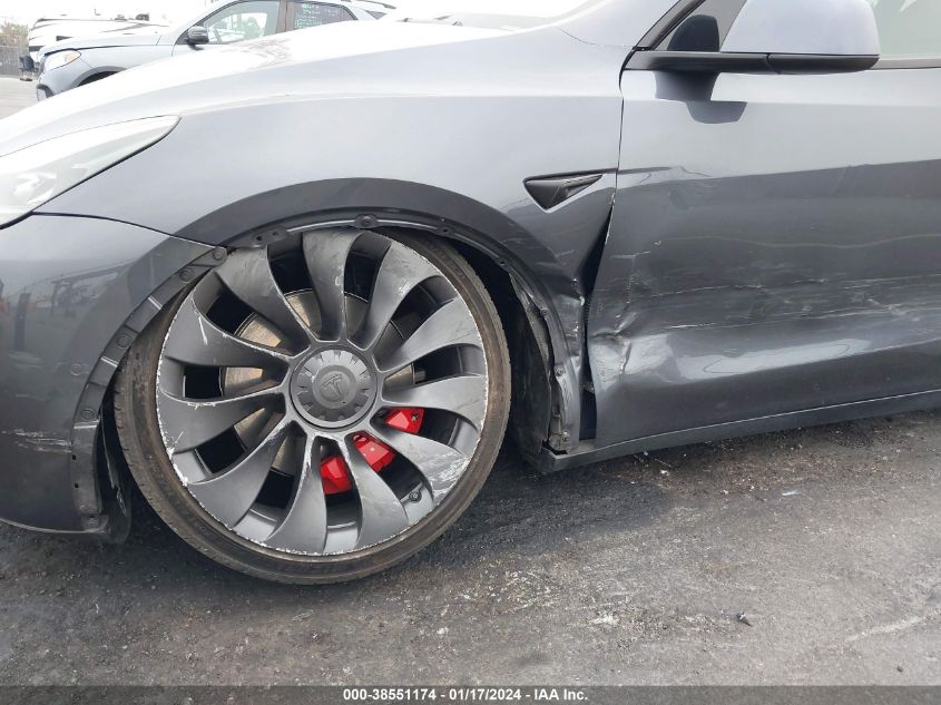 2022 TESLA MODEL Y - 7SAYGDEF6NF548860